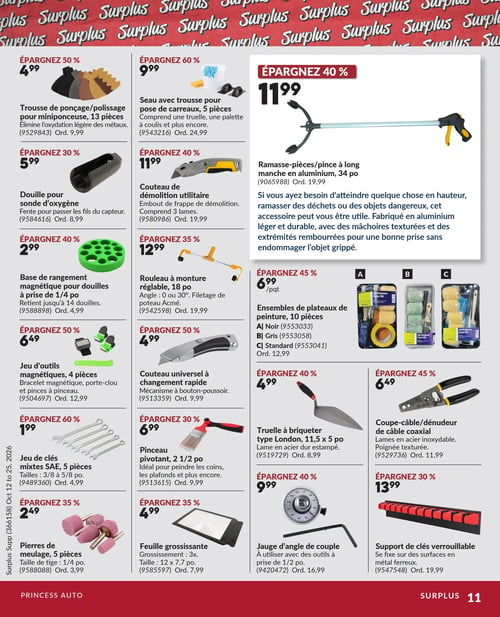 Circulaire Princess Auto - Surplus - Page 11