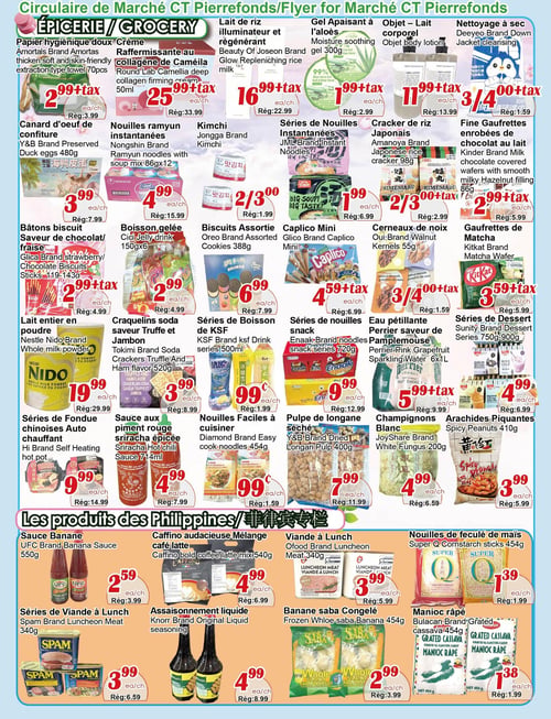 Circulaire Marché C & T - Pierrefonds - Page 1