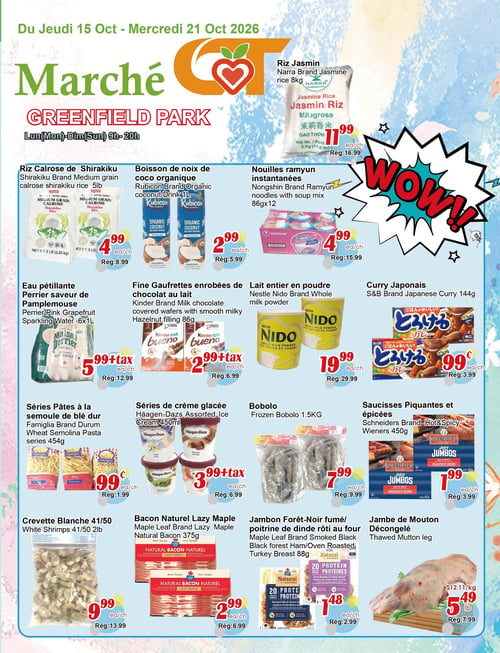 Circulaire Marché C & T - Greenfield Park - Page 1