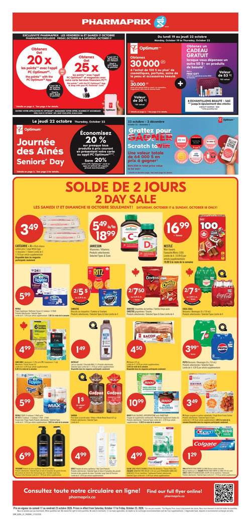 Circulaire Pharmaprix - Page 1