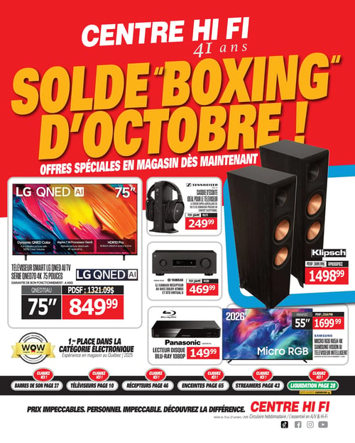 Circulaire Centre HI-FI - Page 1