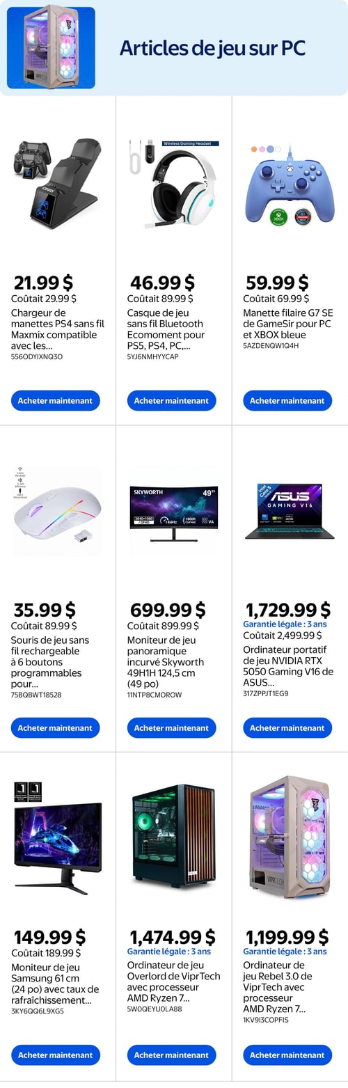 Circulaire Walmart - Livret Jeux Vidéo et Divertissement - Page 5