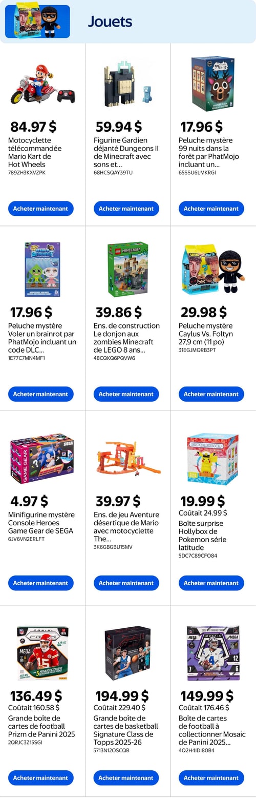 Circulaire Walmart - Livret Jeux Vidéo et Divertissement - Page 7