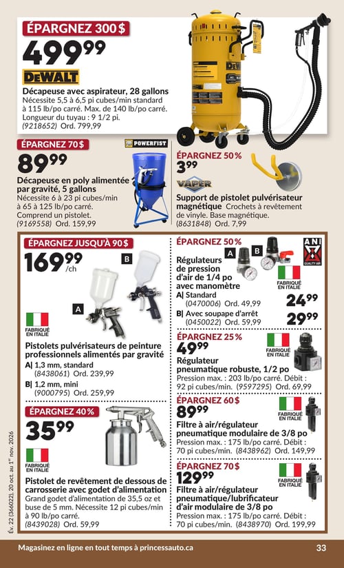 Circulaire Princess Auto - Page 39