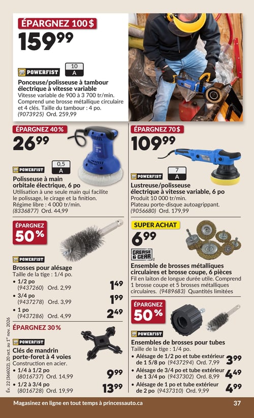 Circulaire Princess Auto - Page 43