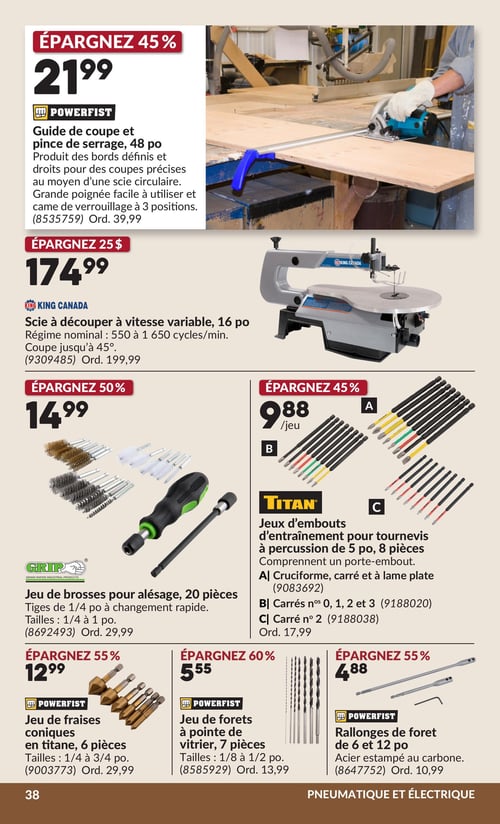 Circulaire Princess Auto - Page 44