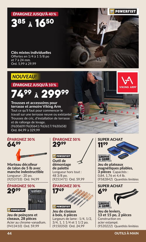 Circulaire Princess Auto - Page 50