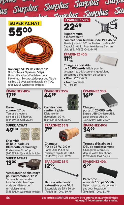 Circulaire Princess Auto - Page 62