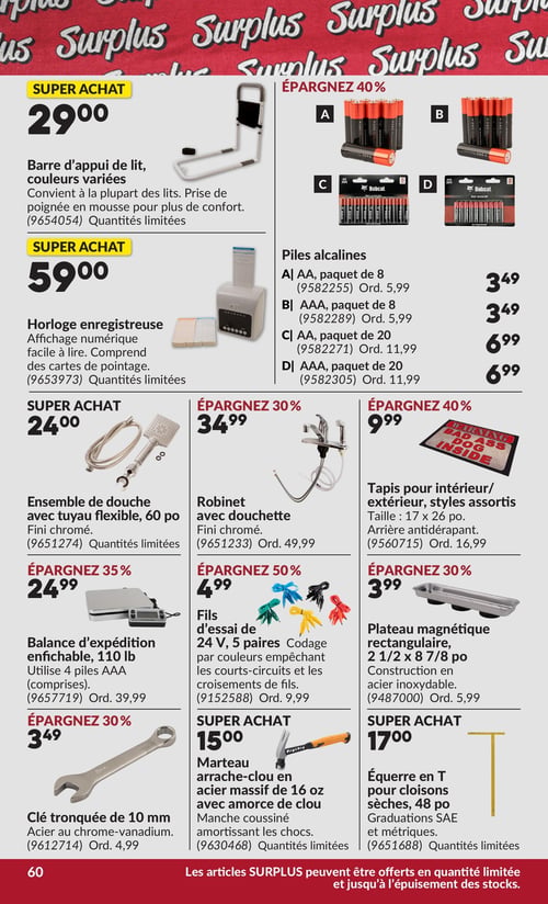 Circulaire Princess Auto - Page 66