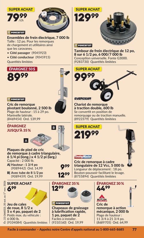 Circulaire Princess Auto - Page 83