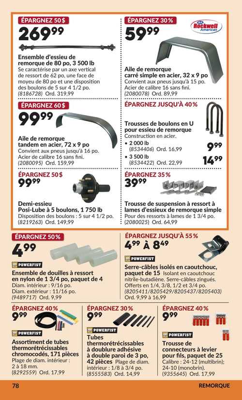 Circulaire Princess Auto - Page 84