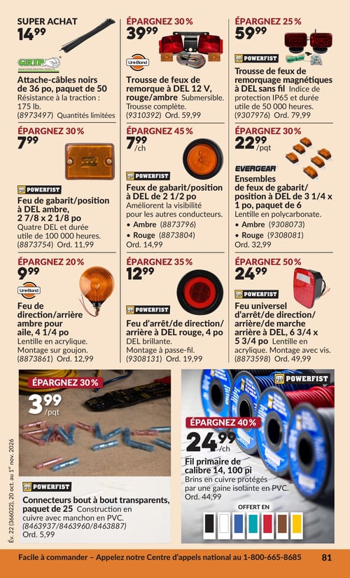 Circulaire Princess Auto - Page 87