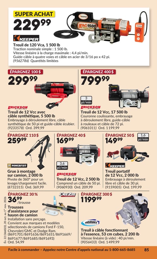 Circulaire Princess Auto - Page 91