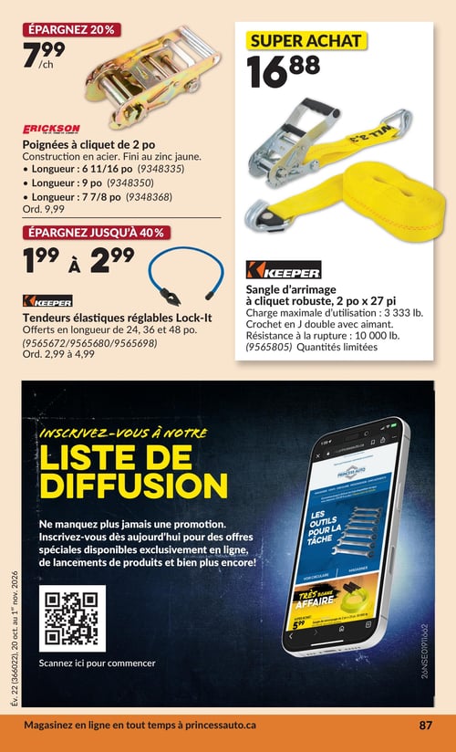 Circulaire Princess Auto - Page 93