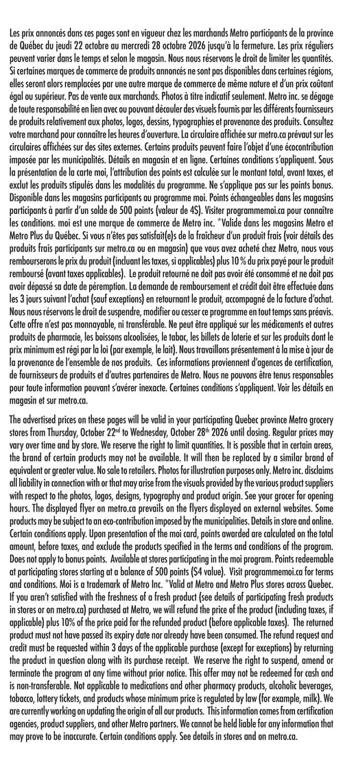 Circulaire Metro - Page 20