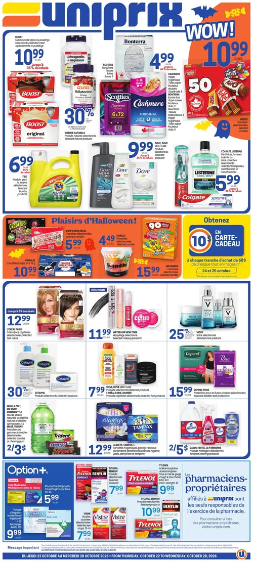 Circulaire Uniprix - Page 1