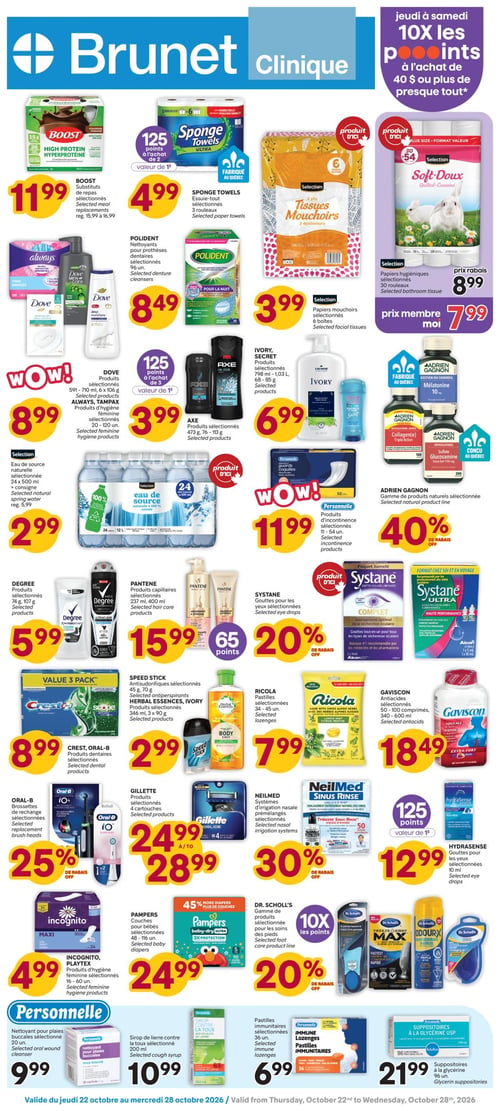Circulaire Brunet - Clinique - Page 1