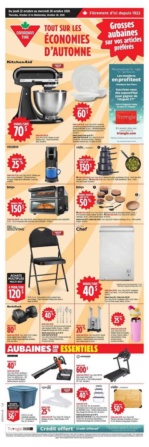 Circulaire Canadian Tire - Page 1