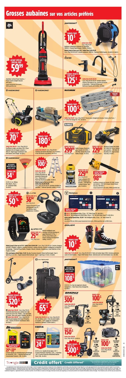 Circulaire Canadian Tire - Page 2
