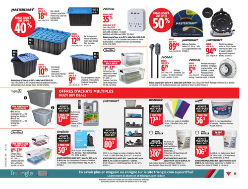 Circulaire Canadian Tire - Page 30