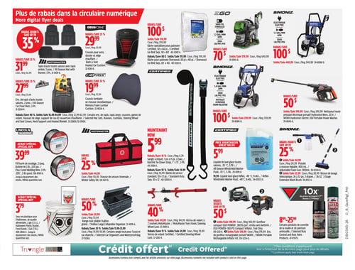 Circulaire Canadian Tire - Page 39