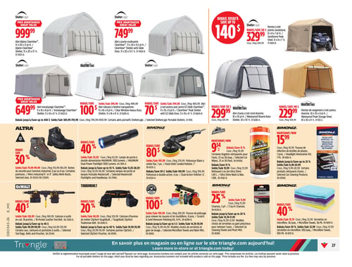 Circulaire Canadian Tire - Page 40