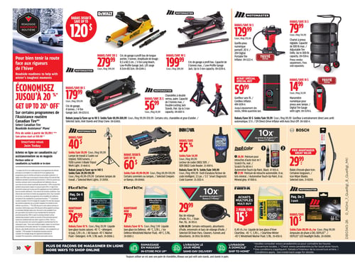 Circulaire Canadian Tire - Page 44