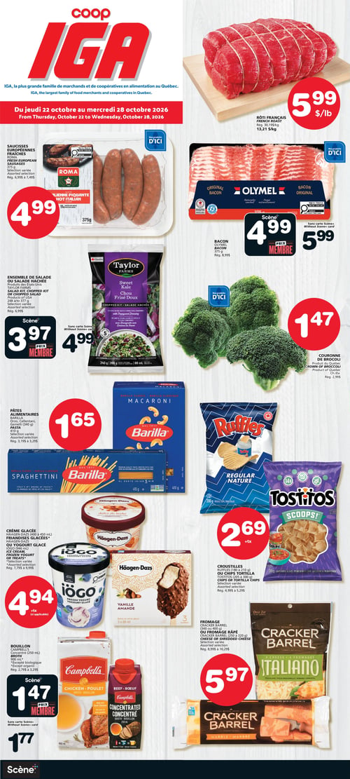 Circulaire IGA Coop - Îles de la Madeleine - Page 1