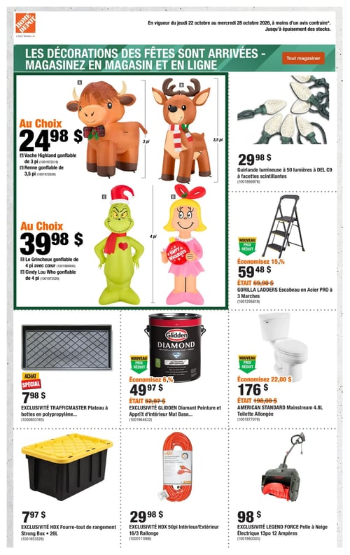 Circulaire Home Depot - Page 1