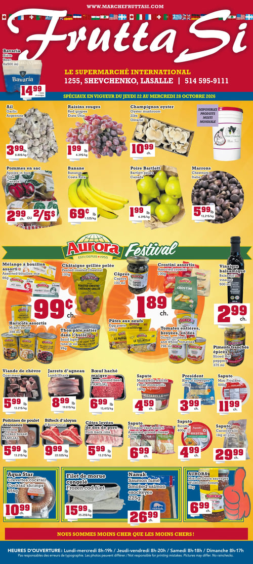 Circulaire Marché Frutta Si - Page 1
