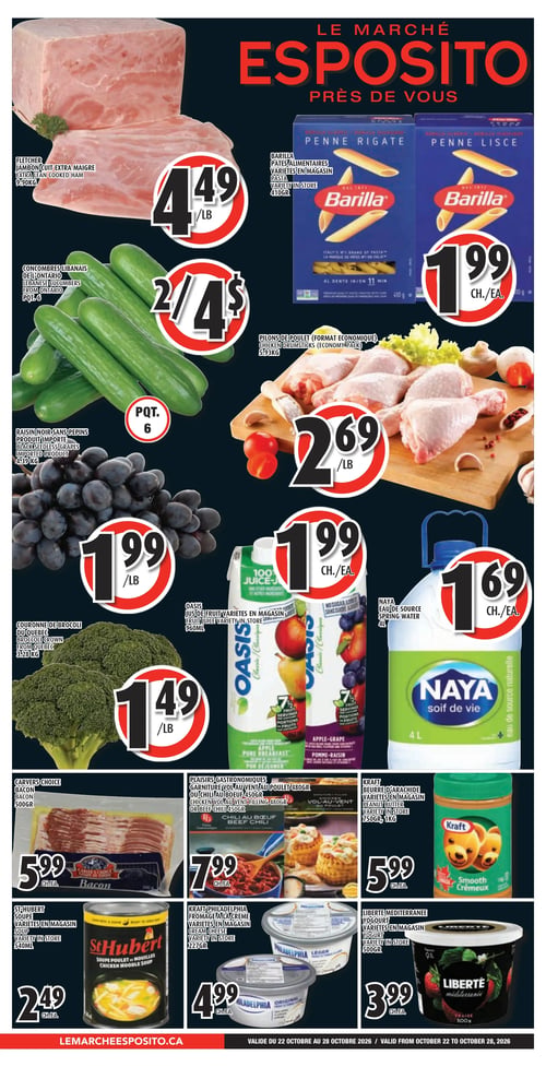 Circulaire Le Marché Esposito - Page 1