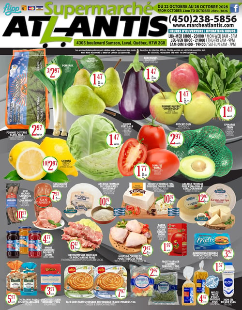 Circulaire Supermarché Atlantis - Page 1