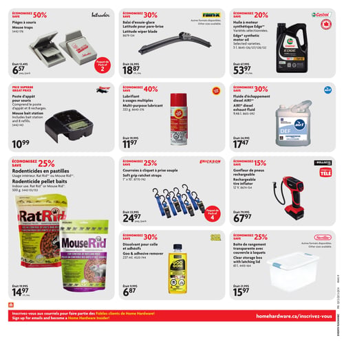 Circulaire Home Hardware - Centre de Rénovation - Page 19