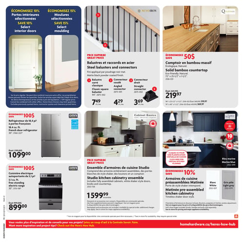 Circulaire Home Hardware - Centre de Rénovation - Page 23