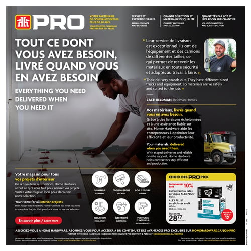 Circulaire Home Hardware - Centre de Rénovation - Page 25