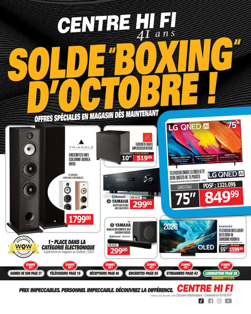 Circulaire Centre HI-FI - Page 1