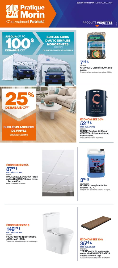 Circulaire Patrick Morin - Page 1