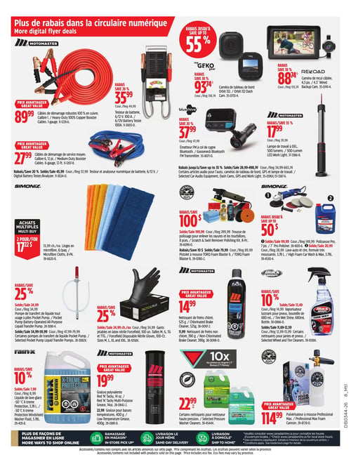 Circulaire Canadian Tire - Page 20