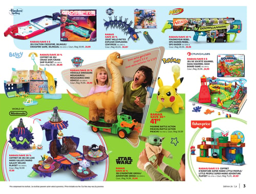 Circulaire Canadian Tire - Le Guide Ultime des Jouets - Page 3
