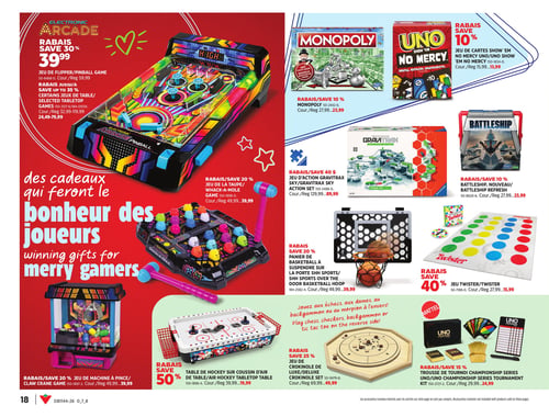 Circulaire Canadian Tire - Le Guide Ultime des Jouets - Page 18