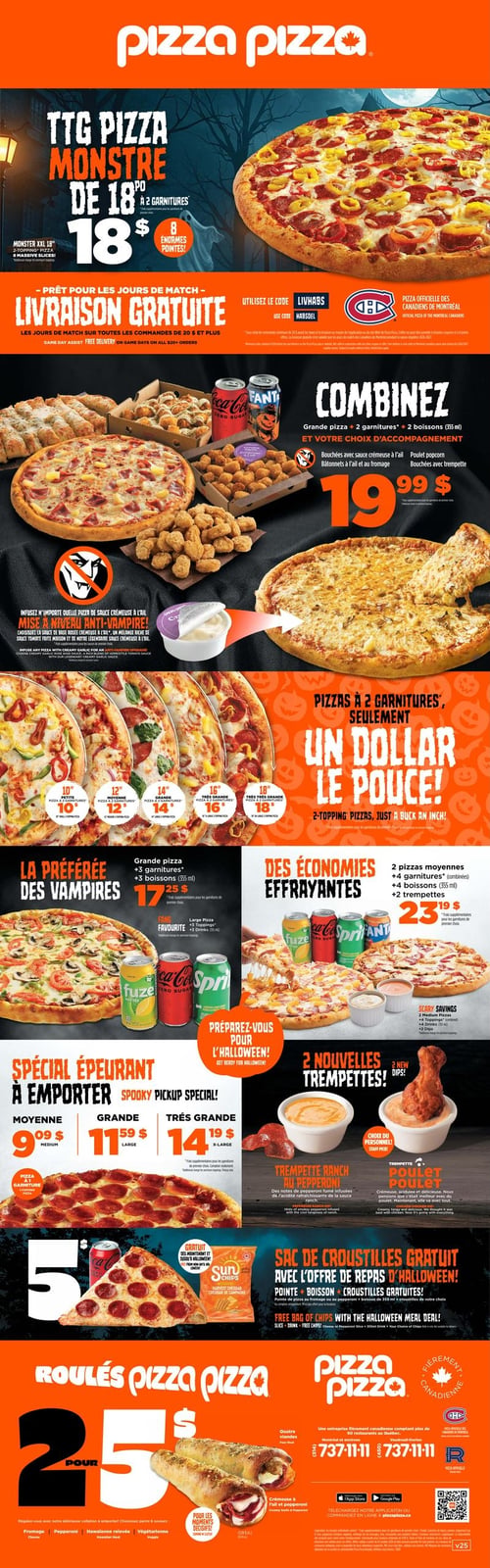 Circulaire Pizza Pizza - Page 1