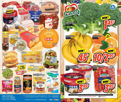 Circulaire Fruiterie Potager Saint-Eustache / Blainville - Page 1