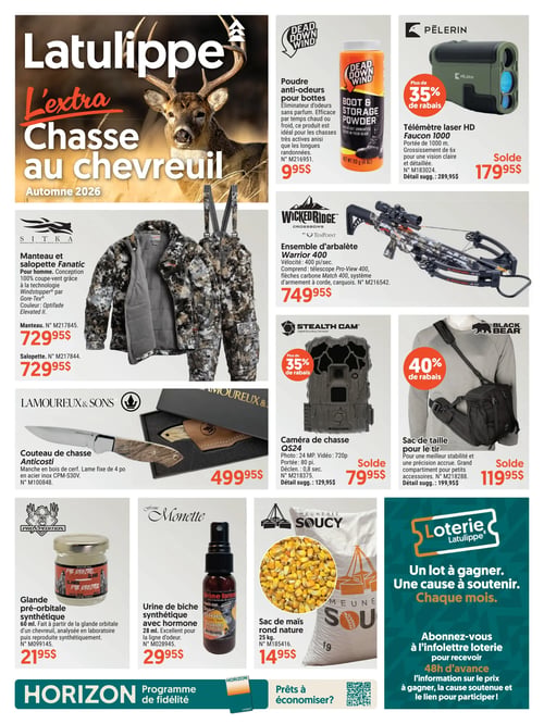 Circulaire Latulippe - Page 1