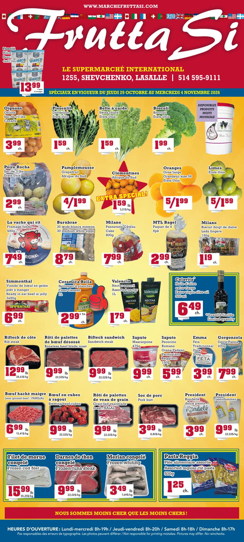 Circulaire Marché Frutta Si - Page 1