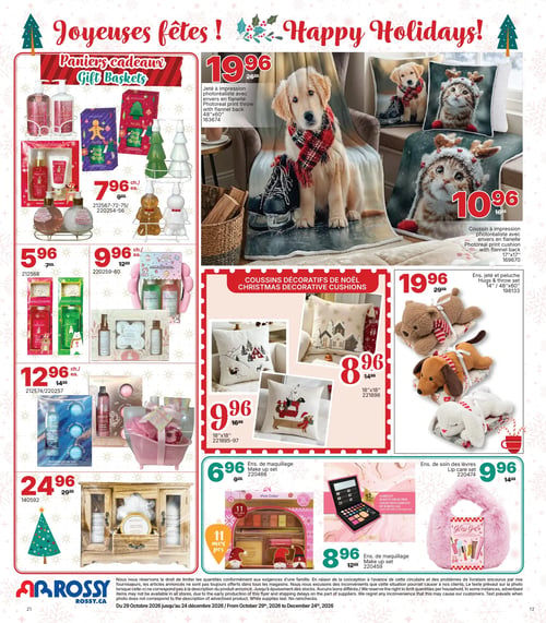 Circulaire Rossy - Catalogue de Noël 2026 - Page 12