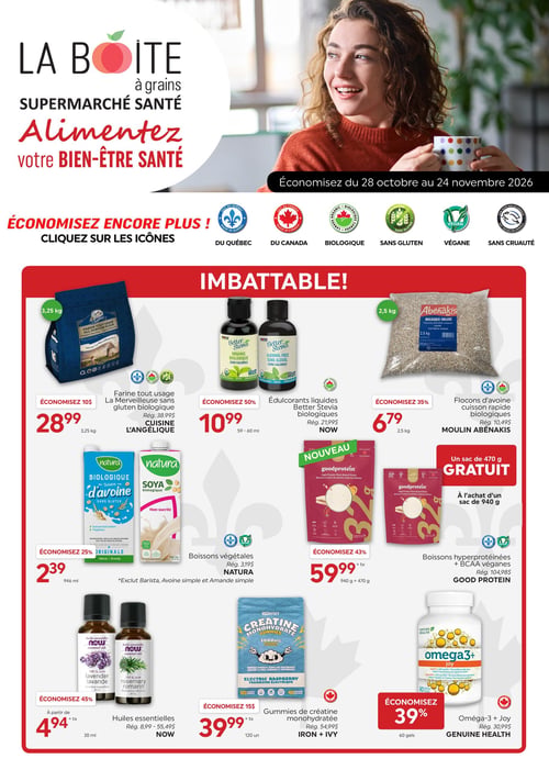 Circulaire La Boite à Grains - Page 1