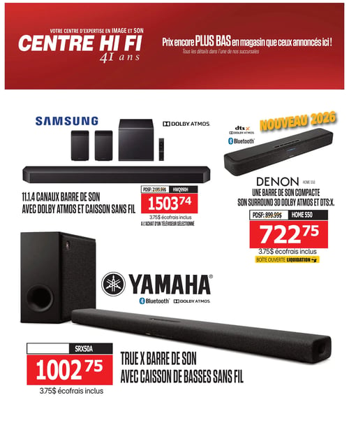 Circulaire Centre HI-FI - Solde du Vendredi Fou - Page 40