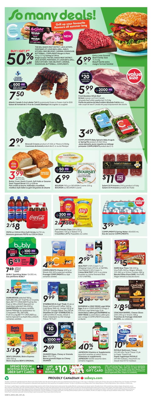 Circulaire Sobeys Épicerie Grocery Store - Page 4