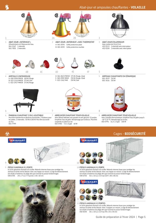 Circulaire BMR Agrizone - Guide de Préparation à l'hiver 2024 - Page 5