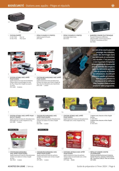 Circulaire BMR Agrizone - Guide de Préparation à l'hiver 2024 - Page 6